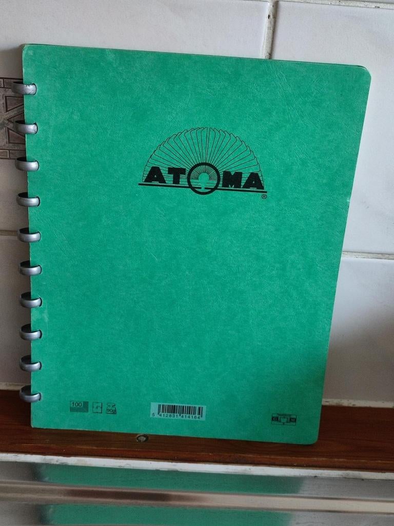 Carnet de notes Atoma A4 ligné neuf, Enlèvement ou Envoi, Neuf