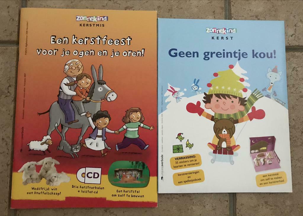 Zonnekind boekjes Kerst 2st + luister cd, Boeken, Ophalen of Verzenden, Zo goed als nieuw