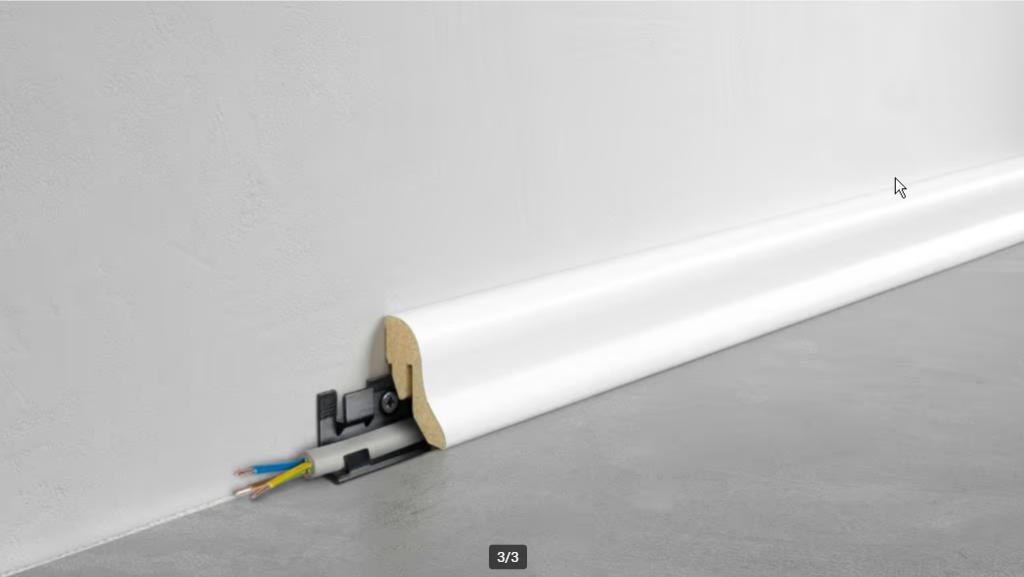 Plinthe 1 euro/m, Bricolage & Construction, 200 à 250 cm, Enlèvement, Plinthes, Neuf