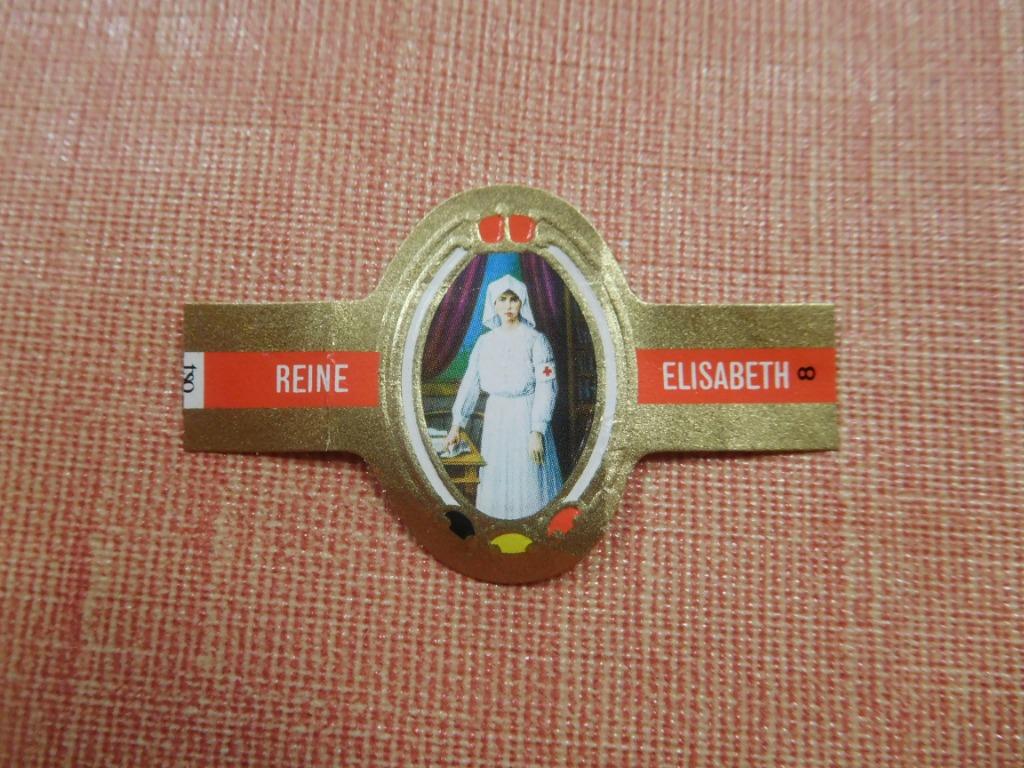 Différentes séries incomplètes bagues cigare Reine Elisabeth, Enlèvement ou Envoi, Utilisé, Bagues de cigare