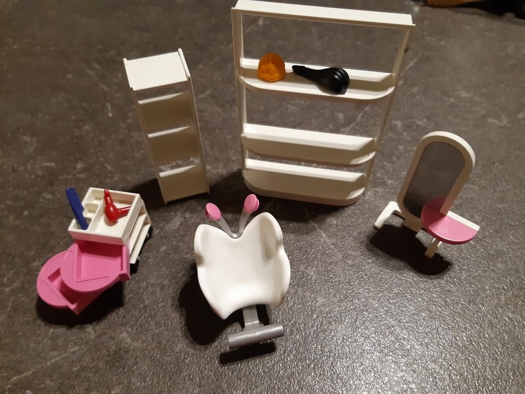 playmobil Kappers meubel, Enlèvement ou Envoi, Utilisé, Playmobil en vrac