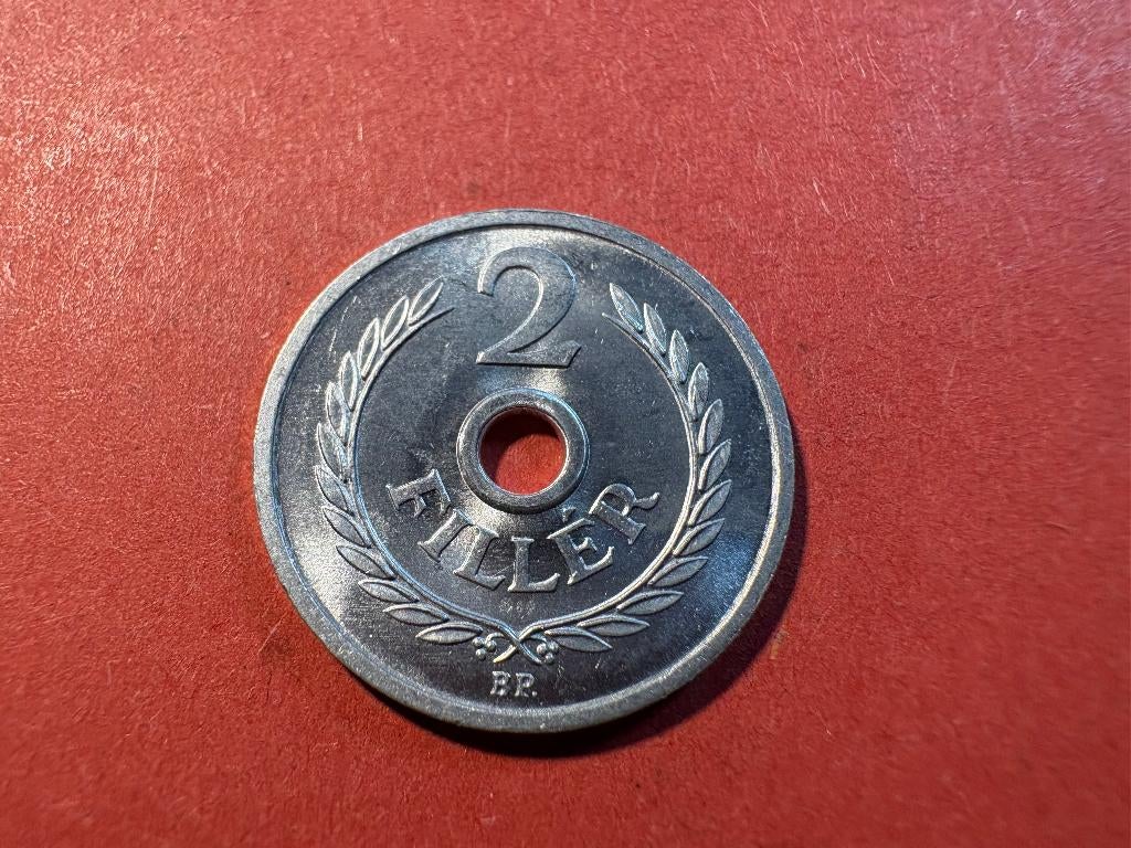 Hongarije - 2 filler 1973 (#234#), Ophalen of Verzenden, Hongarije, Losse munt