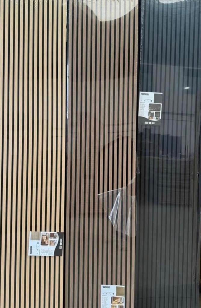 Akoestische wandpanelen | lattenwand alle 3 kleuren nieuw ‼️, Huis en Inrichting, Woonaccessoires | Kamerschermen, Ophalen, Zo goed als nieuw