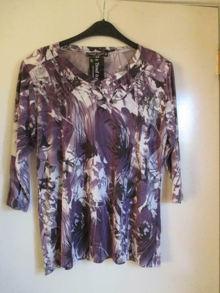 bloes paarse print Band' à part 6 NIEUW, Kleding | Dames, Ophalen of Verzenden, Nieuw