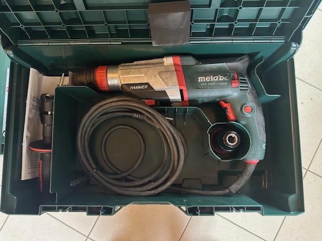 Foreuse Metabo 220V - KHE 2660 - UHE 2660, Bricolage & Construction, 600 watts ou plus, Enlèvement, Utilisé, Vitesse variable