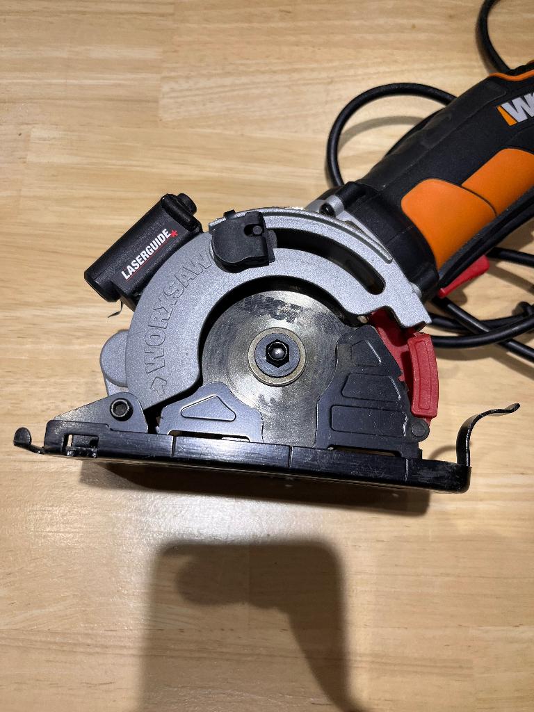 Zaagmachine Worx, Minder dan 30 mm, Gebruikt, Cirkelzaag, Worx