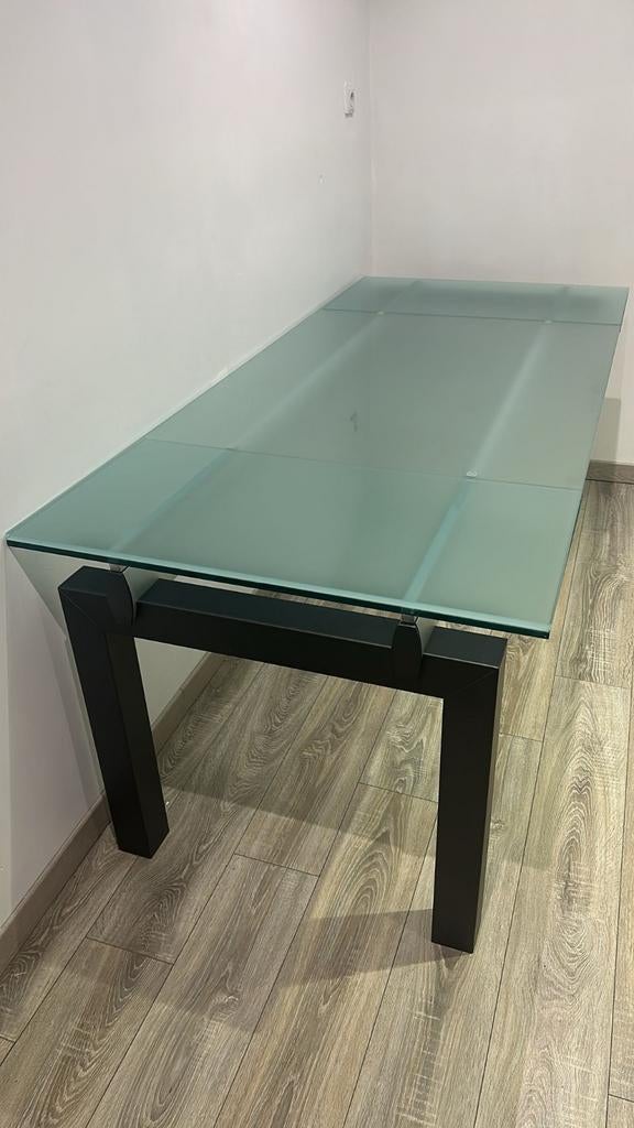 Table en verre 1cm d'épaisseurs., Maison & Meubles, Tables | Tables à manger, Enlèvement, Verre