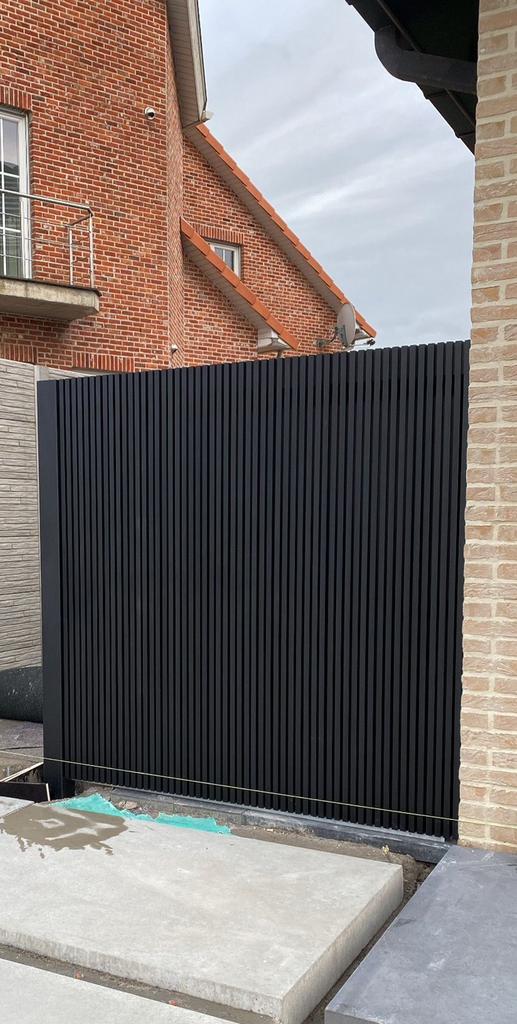 Één persoons poort ALUMINIUM NIEUW, Neuf, Portail battant, Aluminium, 100 à 150 cm