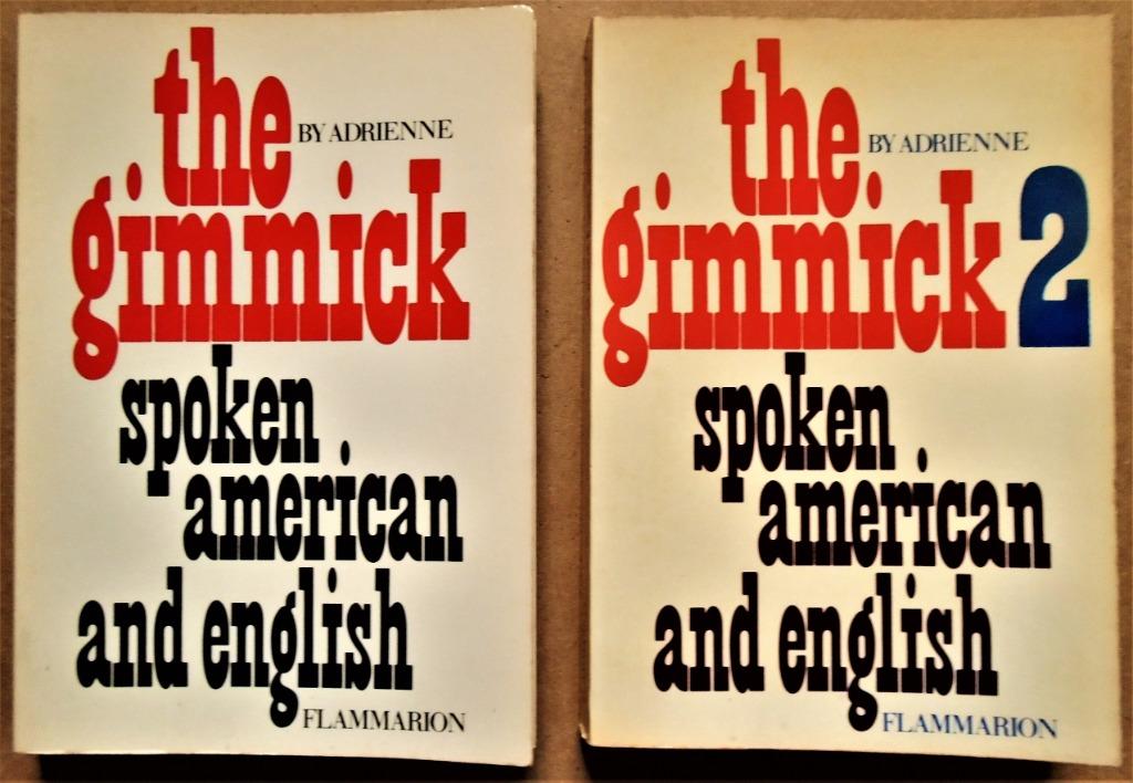 the gimmick, spoken american and english, tome 1&2 - 1971/72, Enlèvement ou Envoi, Utilisé, Livre, Langue et Étude