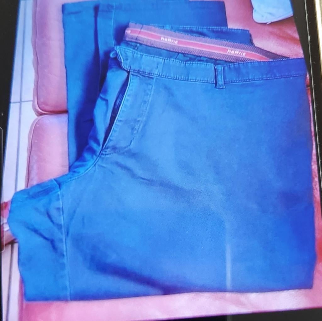 Pantalon homme marine très foncé 58 très bon état, Enlèvement ou Envoi, Comme neuf