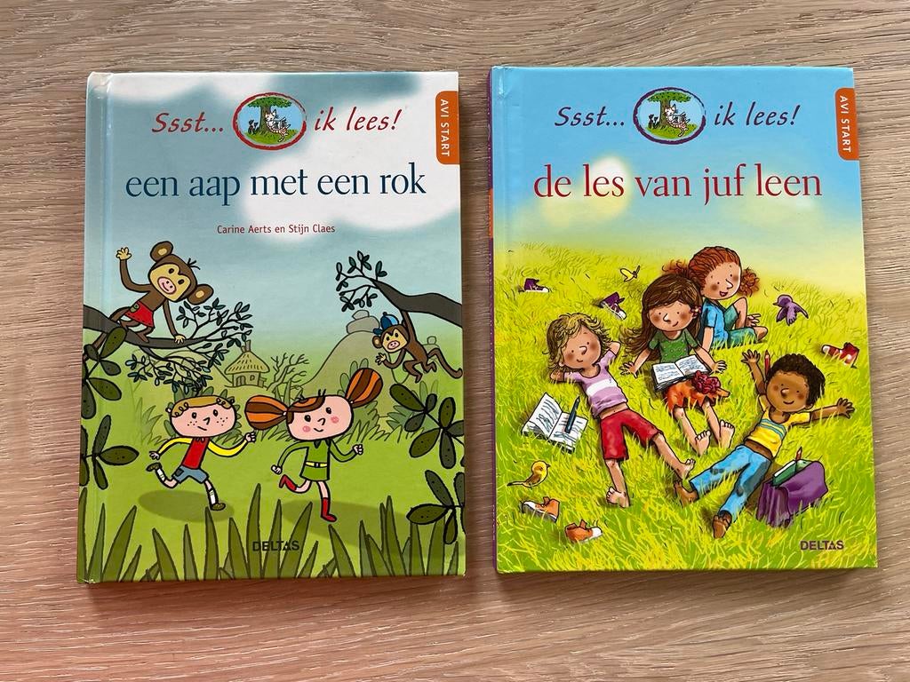 2 boekjes uit de reeks Ssst… ik lees - AVI S, Boeken, Ophalen of Verzenden, Zo goed als nieuw, AERTS Carine