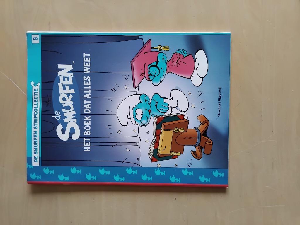 Strip De smurfen  - Het boek dat alles weet, Ophalen of Verzenden