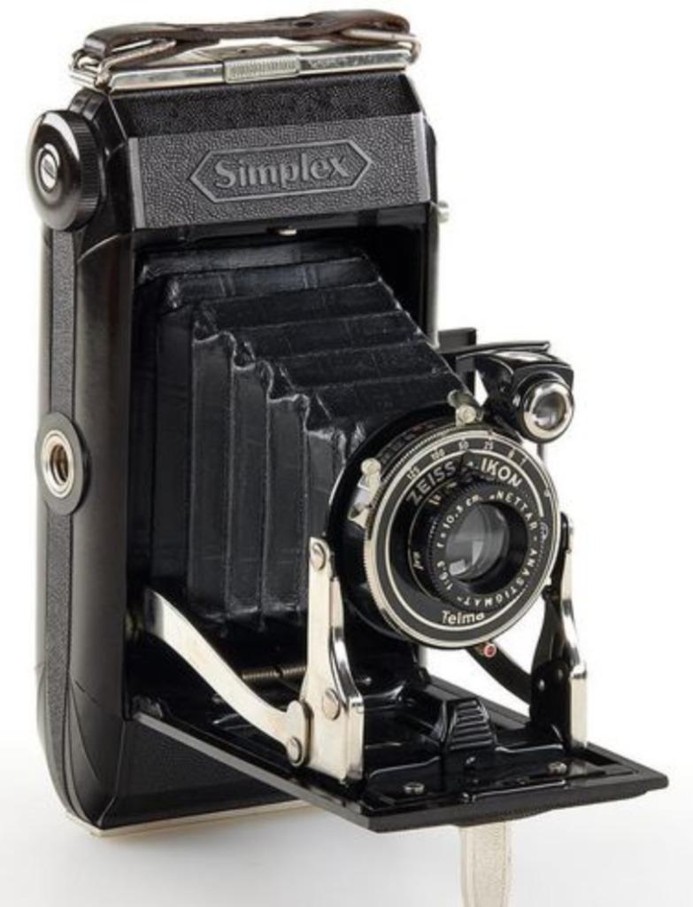 Vintage fotoapparaat Zeis Ikon Simplex 511/2, Ophalen