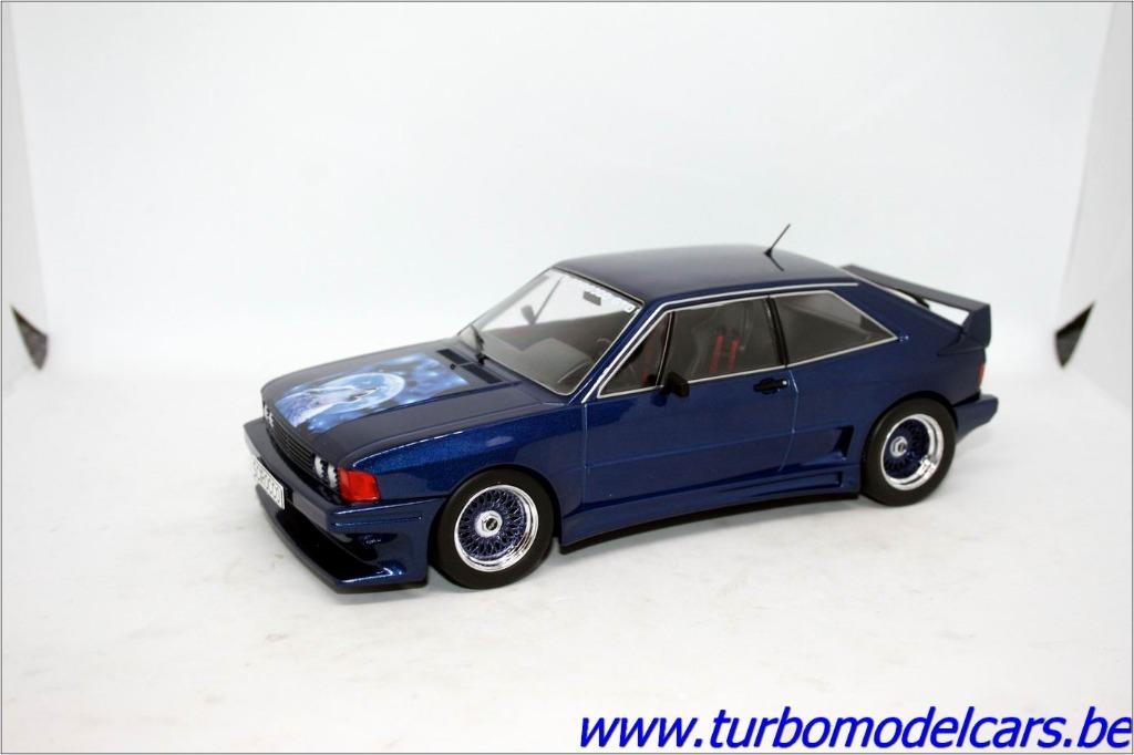 VW Scirocco Rieger GTO Blauw 1/18 MCG, Hobby en Vrije tijd, Modelauto's | 1:18, Verzenden, Nieuw, Auto, Overige merken