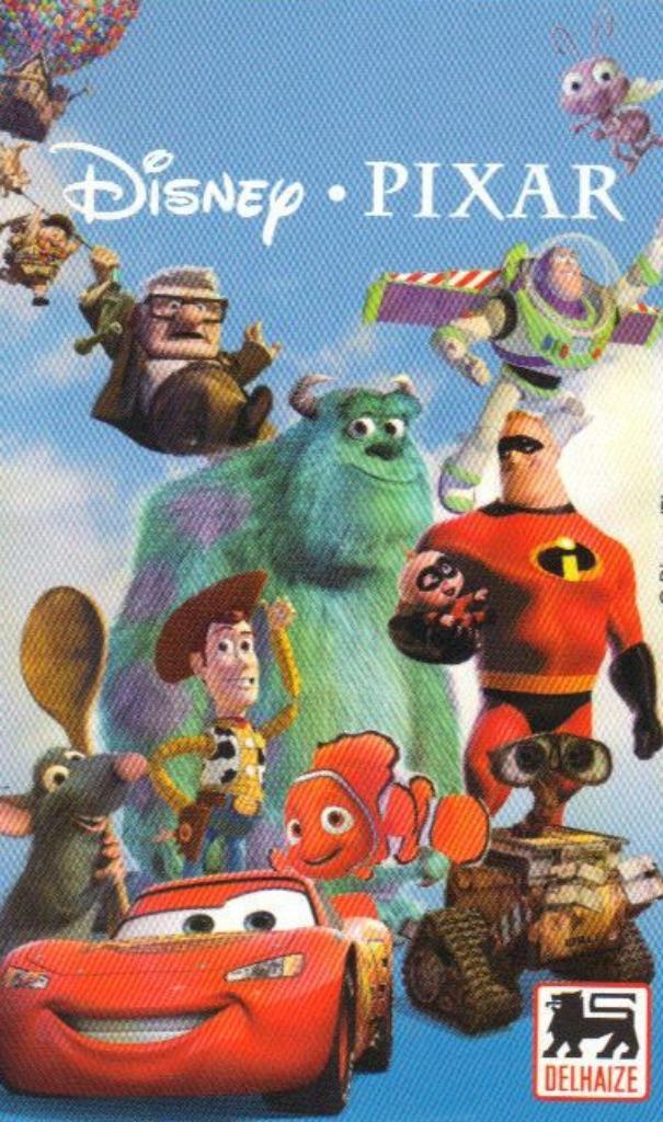 Cartes 'Disney / Pixar' - Delhaize 2009, Verzamelen, Overige supermarkten, Ophalen