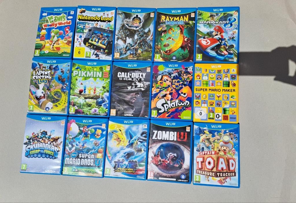 Verschillende Nintendo Wii U-spellen. Per stuk verkocht.  Re, Ophalen of Verzenden, Zo goed als nieuw