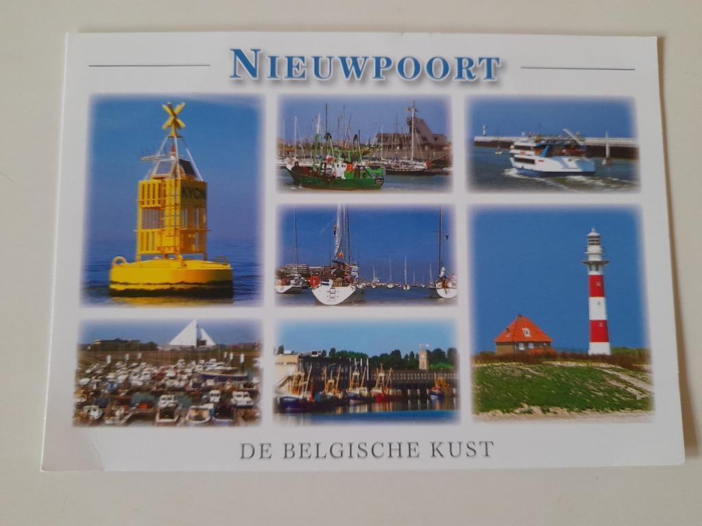 Postkaart Nieuwpoort - Marina, Ophalen of Verzenden, 1980 tot heden, Ongelopen, West-Vlaanderen