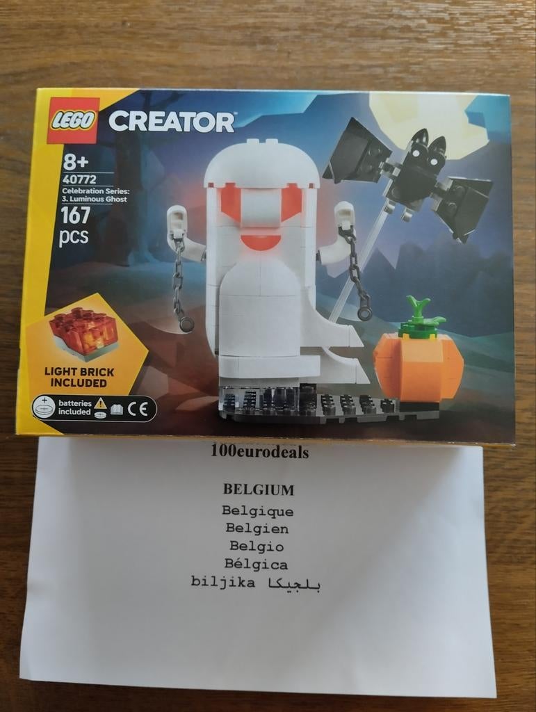 Lego 40772 GWP Vieringen serie lichtgevend spook, Kinderen en Baby's, Speelgoed | Overig, Ophalen of Verzenden, Nieuw