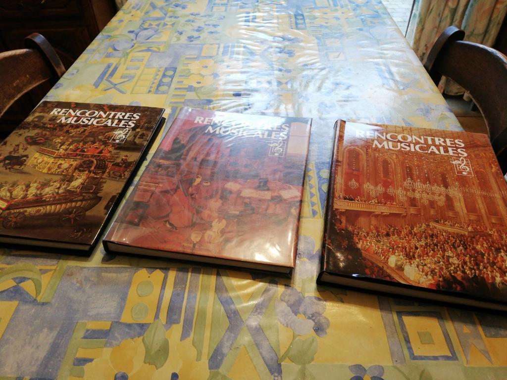 Rencontres musicales. 3 tomes., Ophalen of Verzenden, Zo goed als nieuw