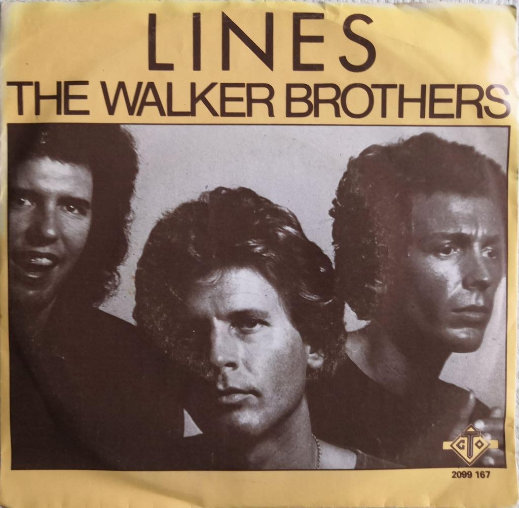 THE WALKER BROTHERS - Lines (single), Enlèvement ou Envoi, Utilisé, Pop