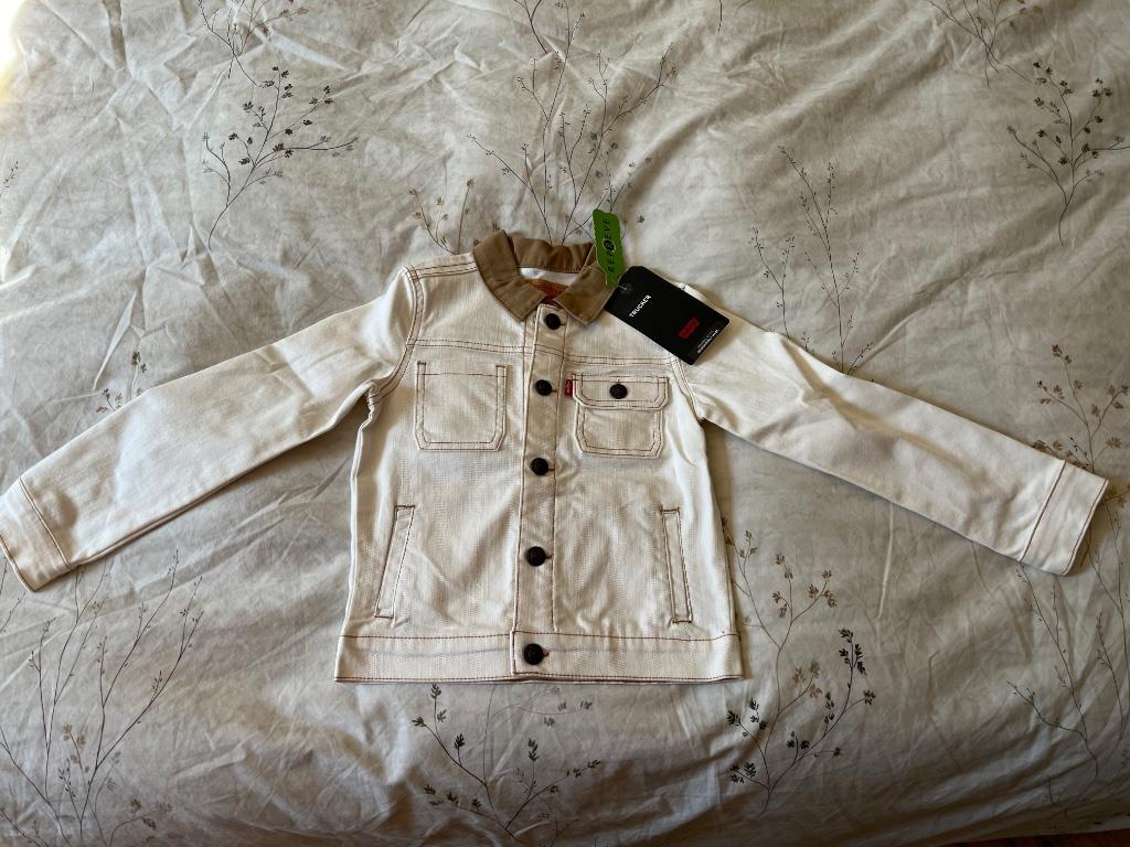 Levi’s jacket trucker maat 116, Trui of Vest, Nieuw, Ophalen of Verzenden, Jongen of Meisje