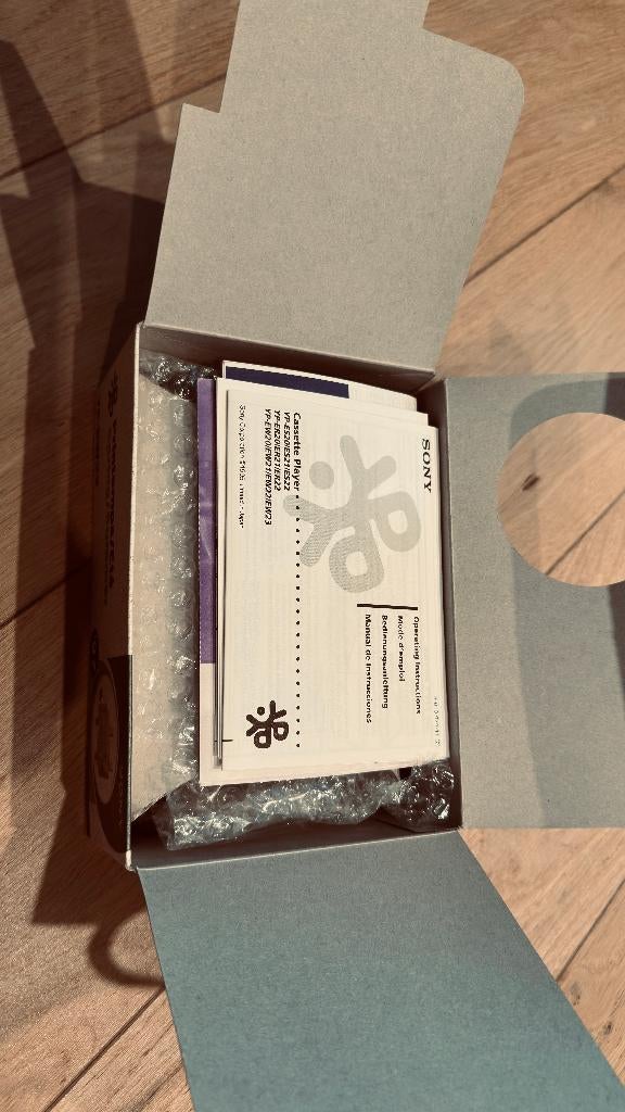 Sony walkman YP-EW23 nieuw in de doos., Ophalen of Verzenden, Walkman