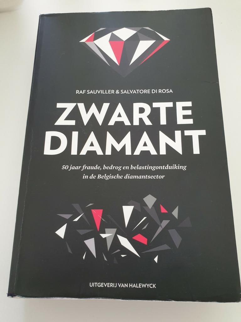 Raf Sauviller - Zwarte diamant FRAUDE & BEDROG DIAMANTHANDEL, Gelezen, Raf Sauviller; Salvatore Di Rosa, Ophalen of Verzenden