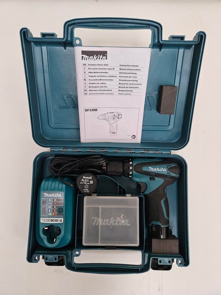 Perceuse-visseuse sans fil Makita DF330D, Enlèvement, Comme neuf, Foreuse et Perceuse, Vitesse variable