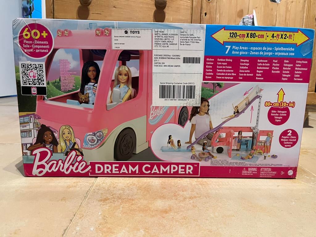 BARBIE - Dream Camper - neuf, Enlèvement, Neuf