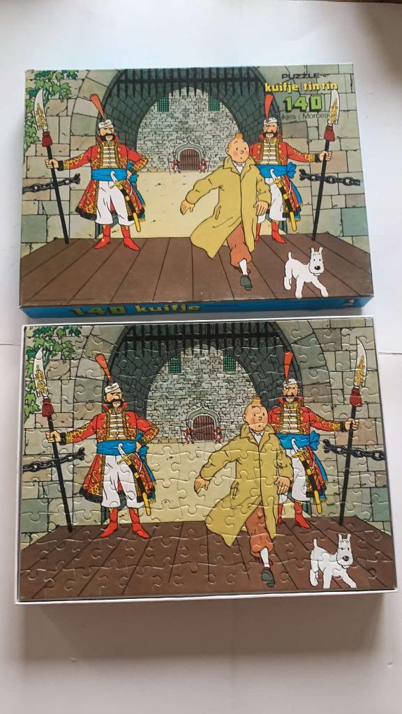 puzzel puzzle TINTIN KUIFJE, Enlèvement ou Envoi