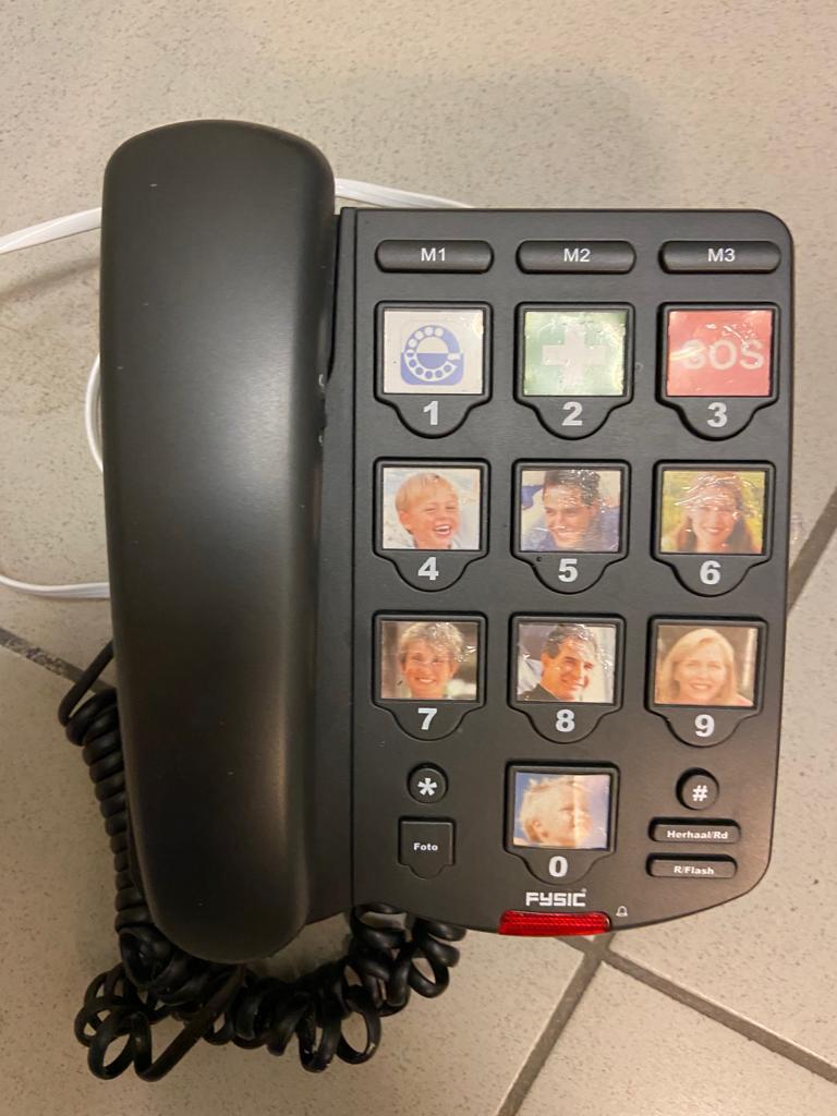 Telefoon grote toetsen, Telecommunicatie, Ophalen of Verzenden, Gebruikt