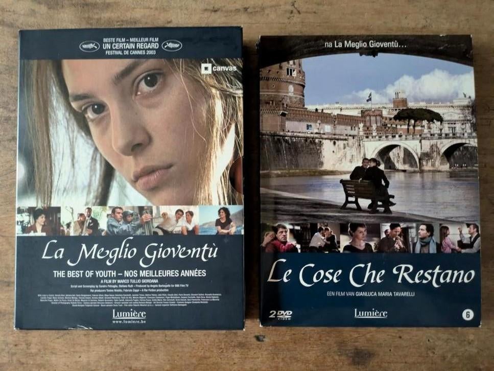 2 x dvd box Italiaans drama film / samen 10 eur, Cd's en Dvd's, Ophalen of Verzenden, Zo goed als nieuw