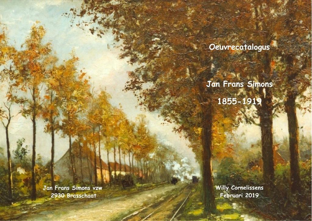 Oeuvrecatalogus Jan Frans Simons, Ophalen, Nieuw, Schilder- en Tekenkunst