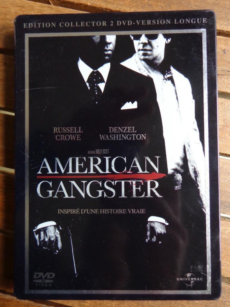 )))  American Gangster  // Ridley Scott  / Steelbook  (((, CD & DVD, DVD | Thrillers & Policiers, À partir de 16 ans, Enlèvement ou Envoi