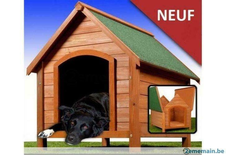 Niche Pratique avec toit ouvrant niche chien abri chien, Envoi, Neuf