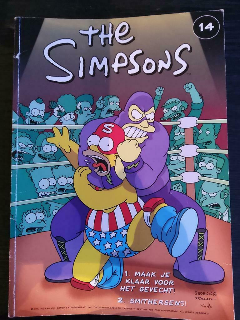 The Simpsons nr 14, 19 en 25., Ophalen of Verzenden, Gelezen