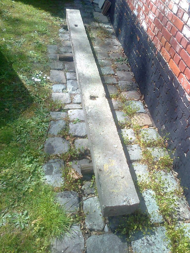 betonnen balk - werfsel -, Ophalen, Gebruikt, 250 cm of meer, Overige typen