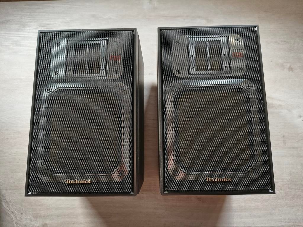 Haut-parleurs Technics F 333, Autres marques, 60 à 120 watts, Enlèvement, Utilisé