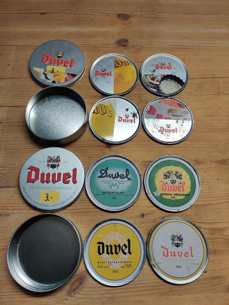 Duvel onderleggers, Enlèvement ou Envoi, Utilisé, Autres types, Duvel