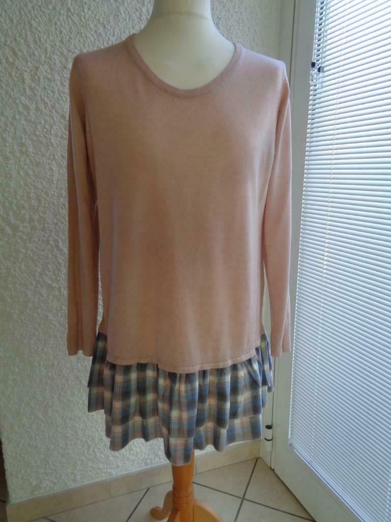 Pull Tunique. Marque: "Blanche Porte". Taille 42, Taille 42/44 (L), Enlèvement ou Envoi, Rose, Blanche Porte"