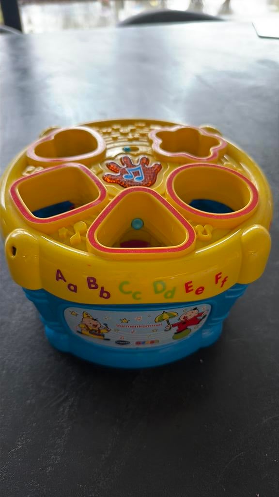 Vtech Bumba vormentrommel, Kinderen en Baby's, Ophalen, Zo goed als nieuw, 6 maanden tot 2 jaar