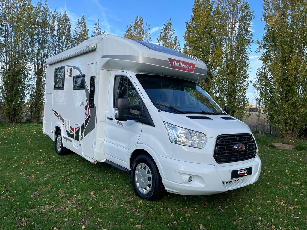 Challenger 278eb Ford/33000km/garage/2017/3slaappltsn/39995€, Entreprise, Ford, Douche, Challenger