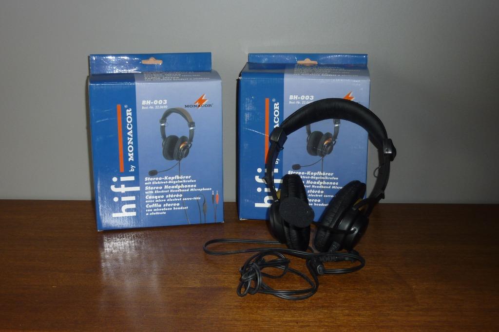 MONACOR HEADSET BH-003, Ophalen, Nieuw, Zender en Ontvanger