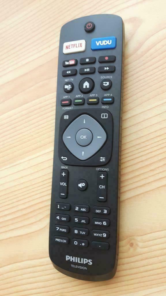 Télécommande Philips Smart TV NETFLIX - Bouton YOUTUBE, Enlèvement ou Envoi, Neuf, Originale, TV