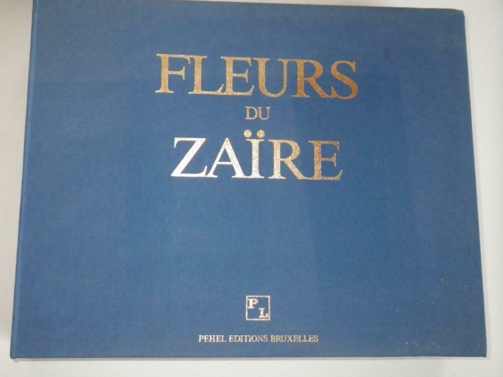 Fleurs du Zaïre, aquarelles 40 pièces, Enlèvement, Utilisé, Fleurs, Plantes et Arbres