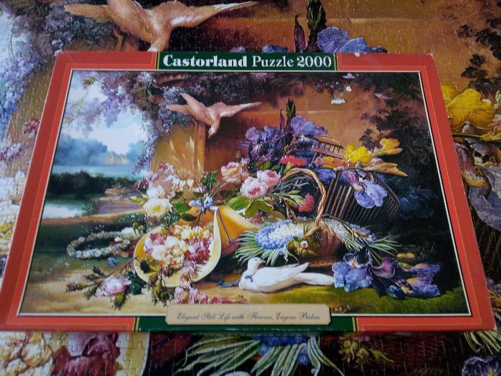 puzzel 2000st-Castorland-Elegant Still Life, Enlèvement ou Envoi, Plus de 1 500 pièces, Puzzle