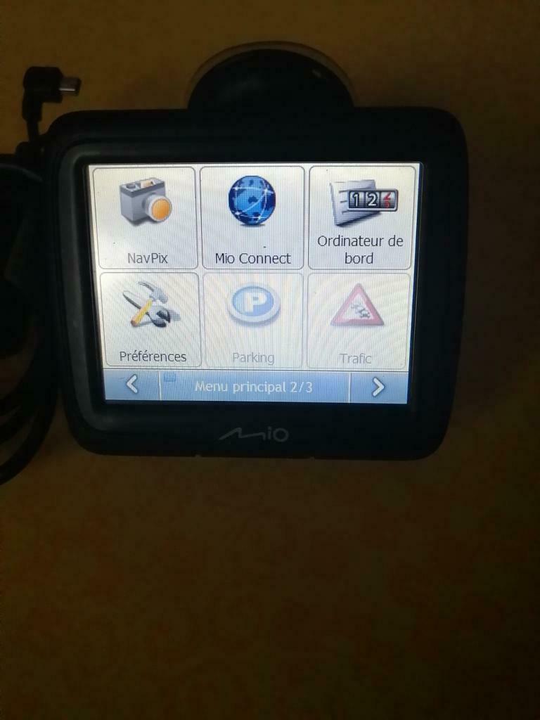 2 GPS mio, Autos : Divers, Navigation de voiture, Enlèvement ou Envoi, Comme neuf