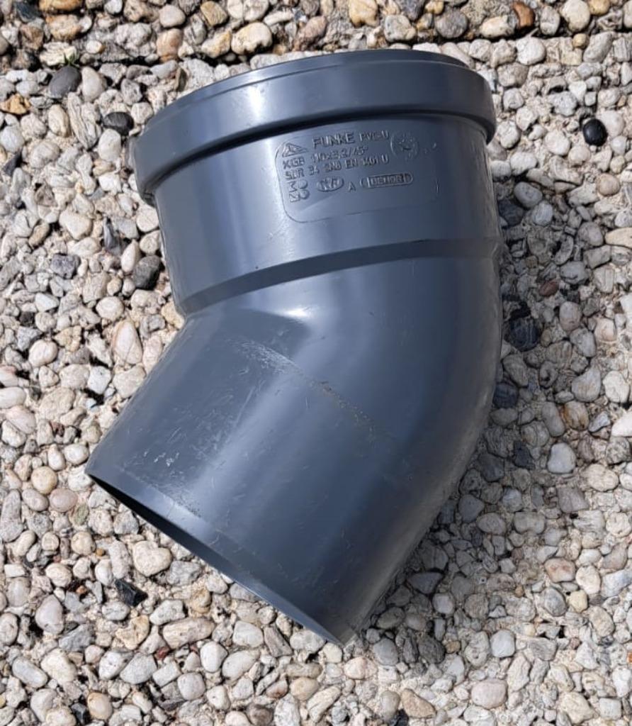 diameter "110" verschillende moffen, Ophalen, Afvoer, PVC, Nieuw