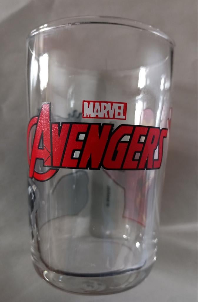 Glass Avengers -> 1€, Enlèvement, Comme neuf, Verre à soda