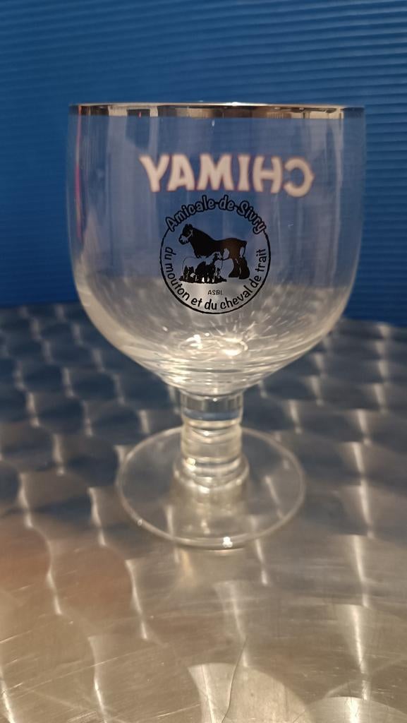 Verre Chimay 33cl Amicale de Sivry, Ophalen of Verzenden, Zo goed als nieuw